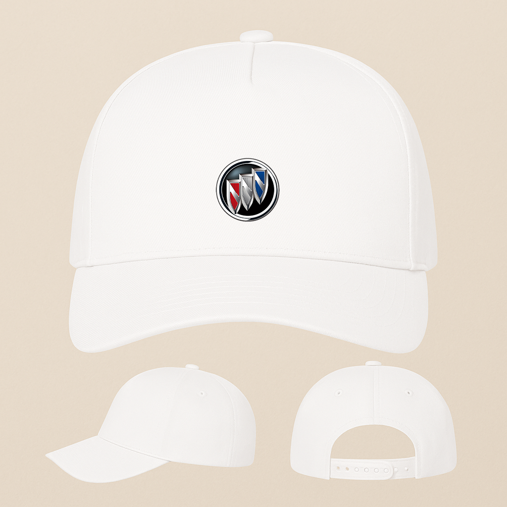 Buick Car Five Panel Twill Snapback Cap